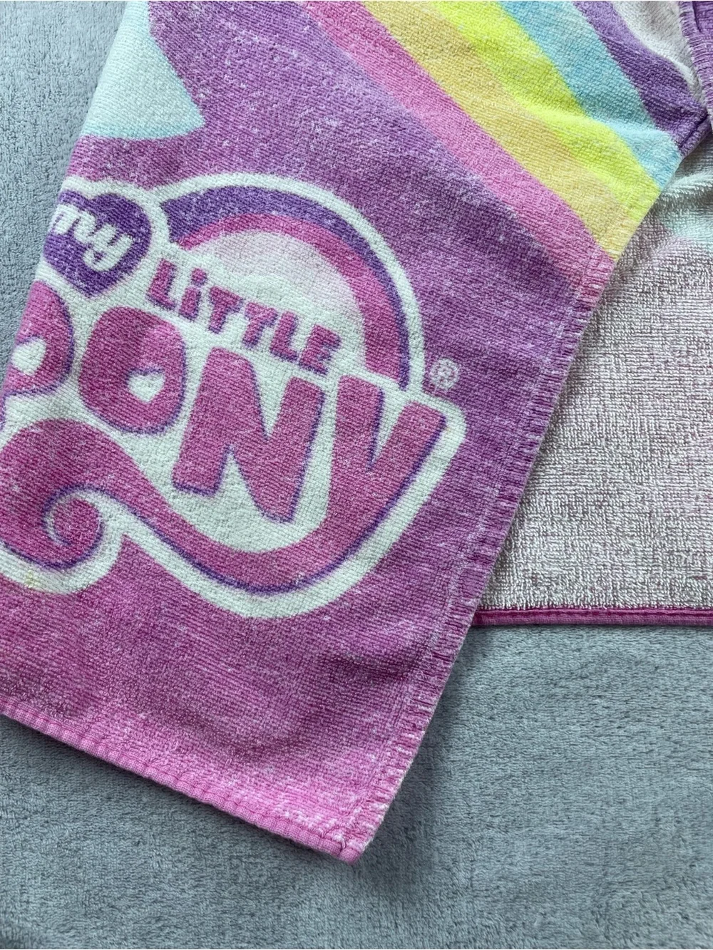 My Little Pony kids hooded towel